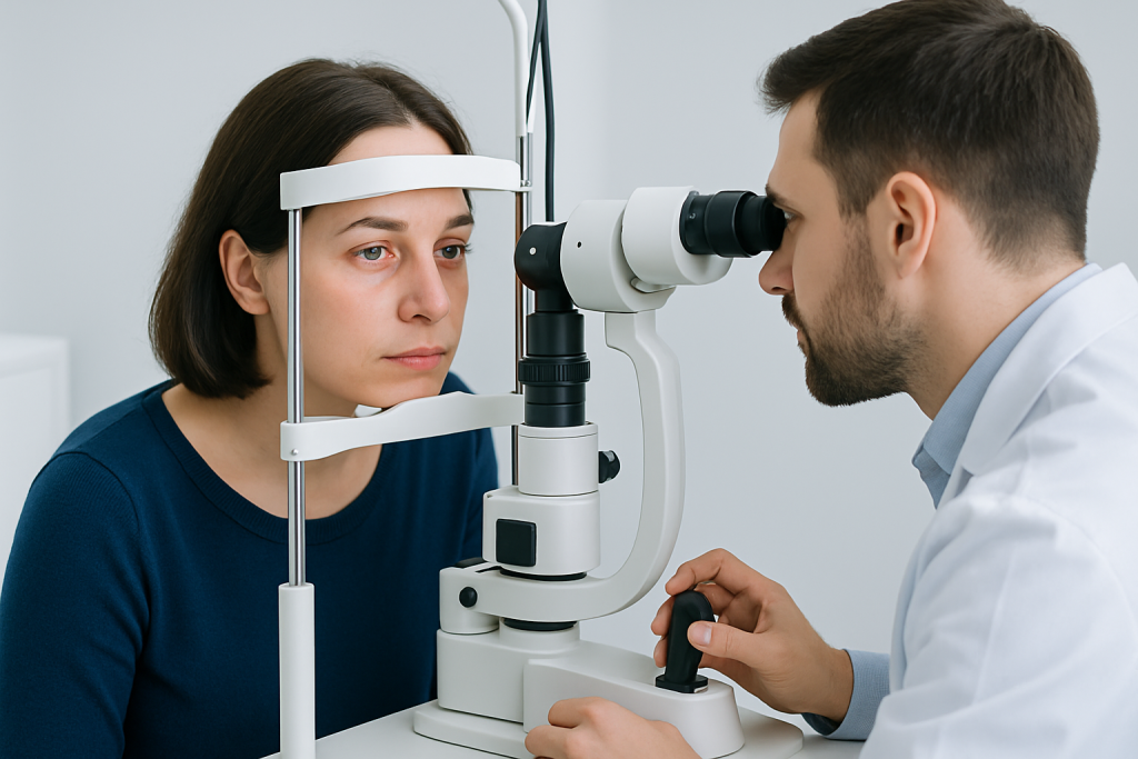 Symptoms — pink eye symptoms