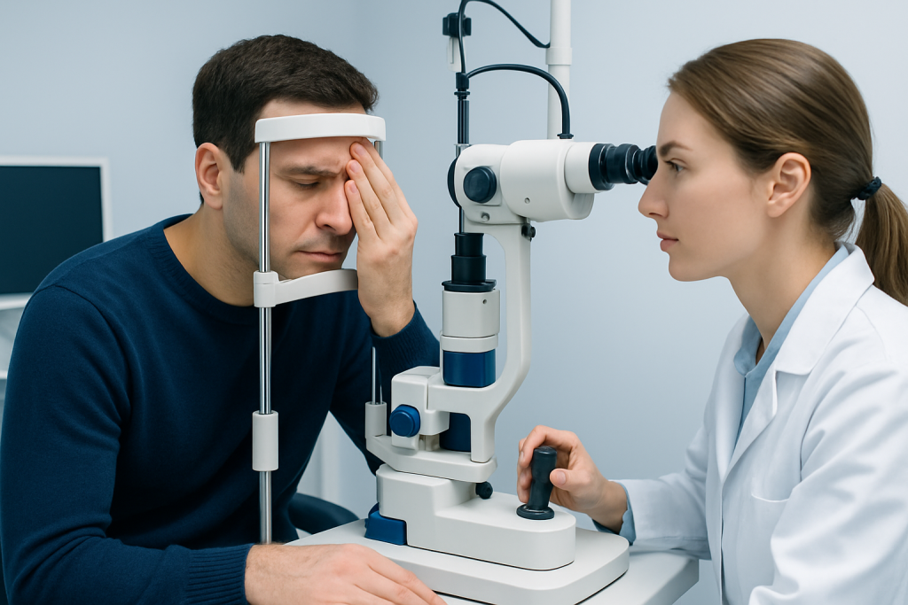 Symptoms — ocular migraine