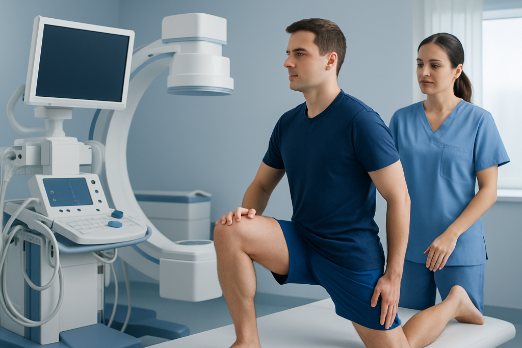 Symptoms — hip flexor stretch