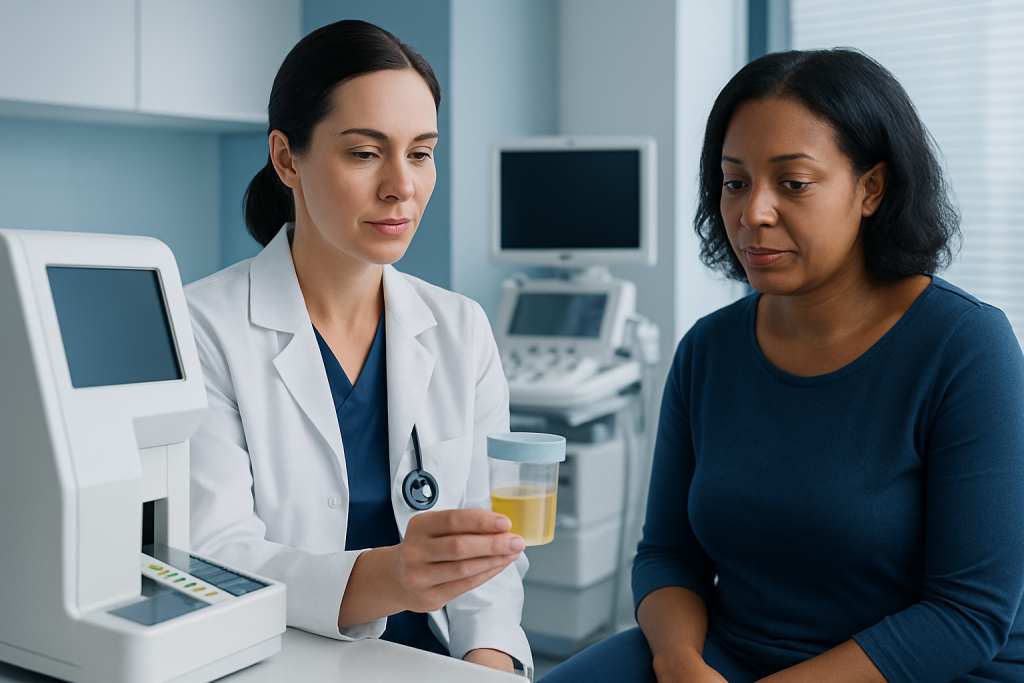 Symptoms — Ketones in urine