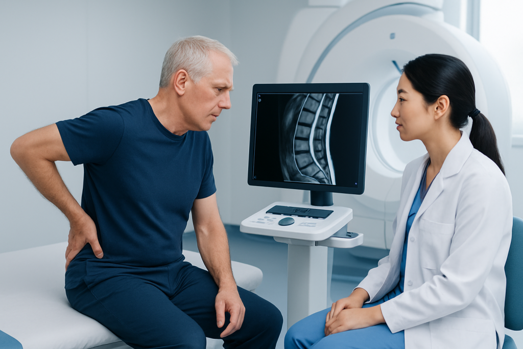 Symptoms — back pain