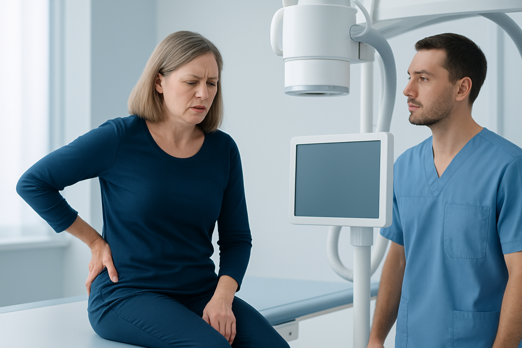 Symptoms — hip pain