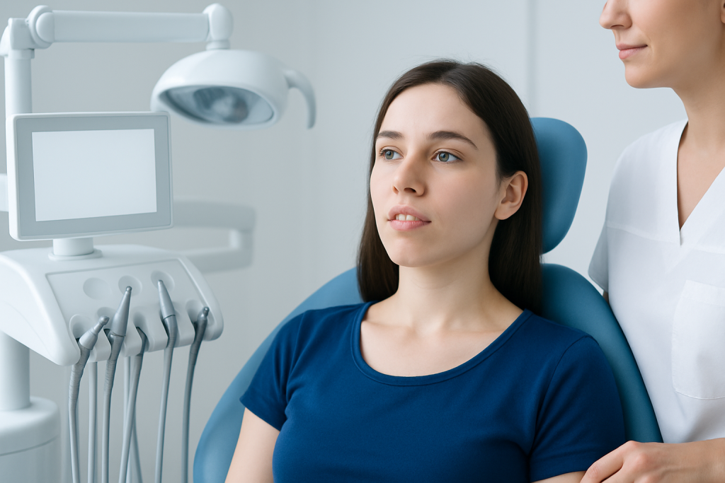 Symptoms — overbite