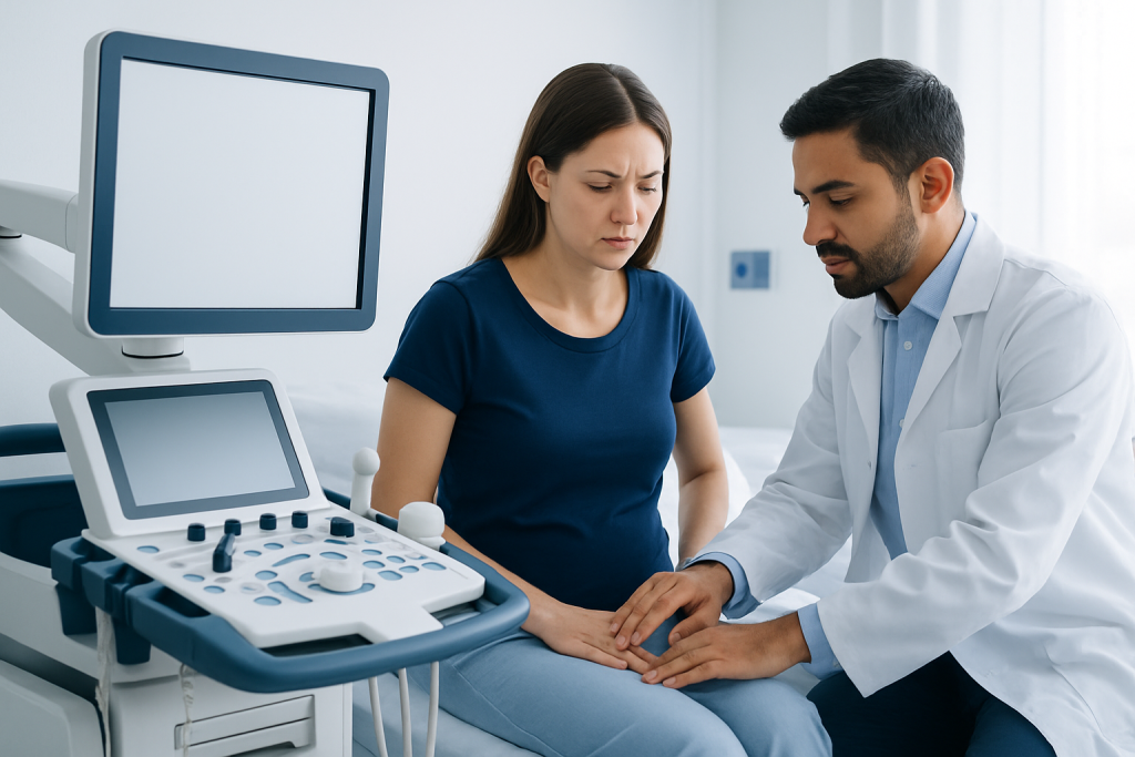 Symptoms — appendix location