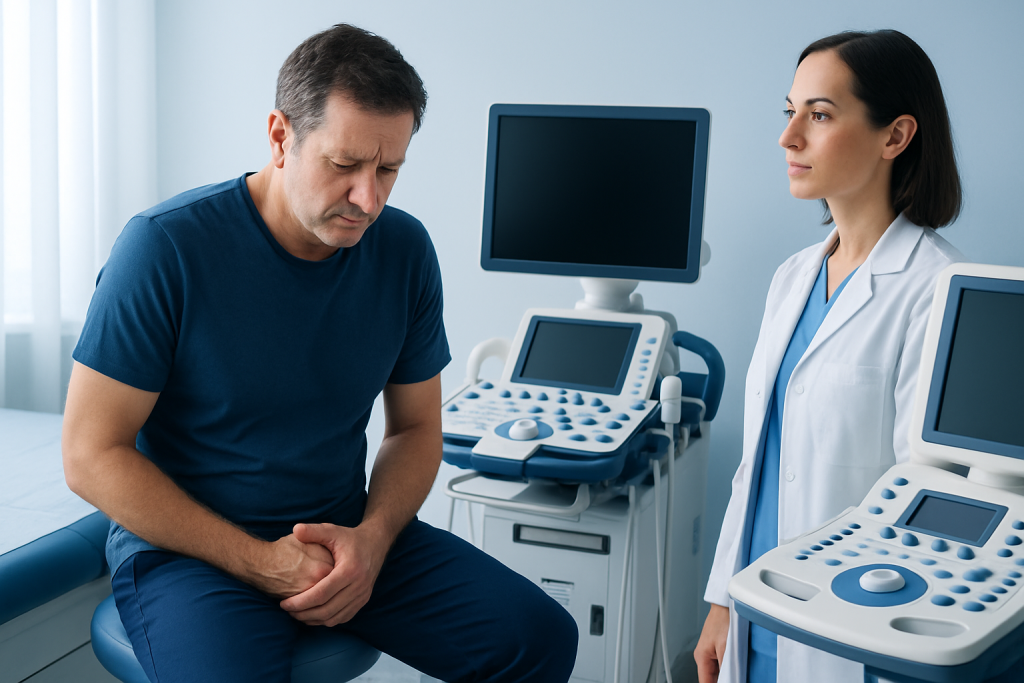 Symptoms — prostatitis