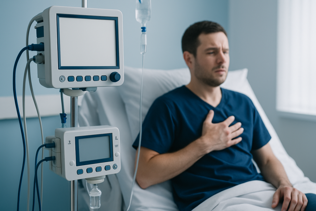 Symptoms — precordial catch syndrome