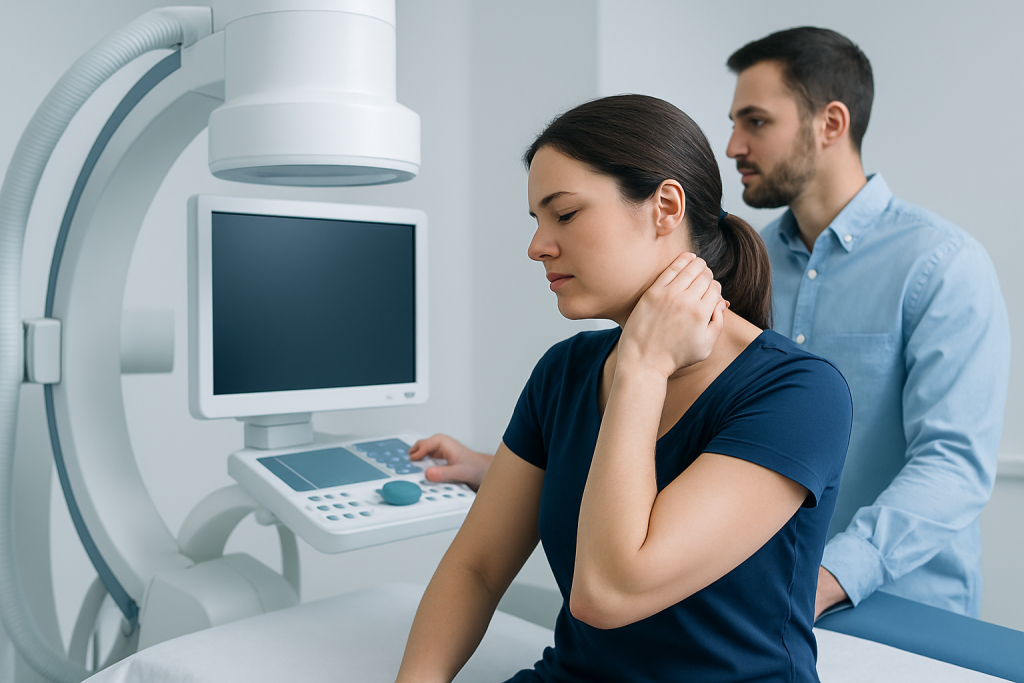Symptoms — pinched nerve in neck