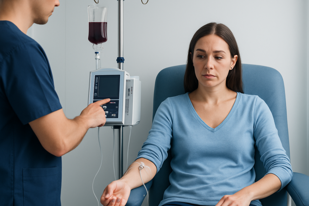 Symptoms — low hemoglobin