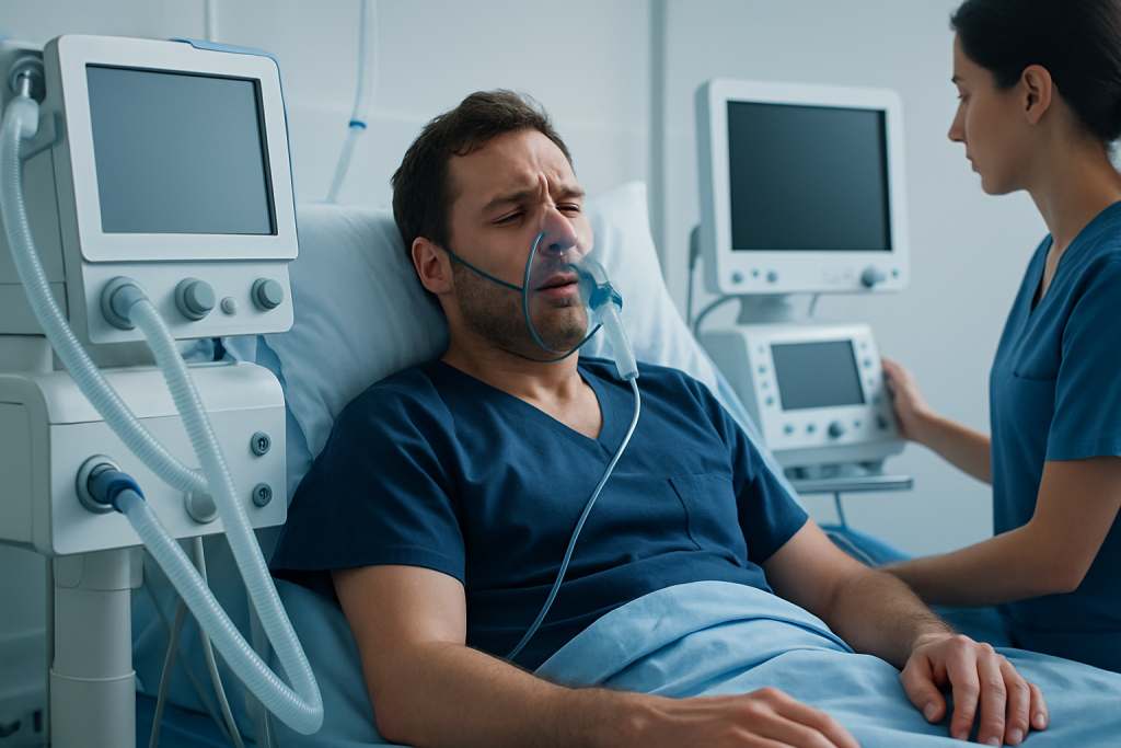 Symptoms — cyanide poisoning