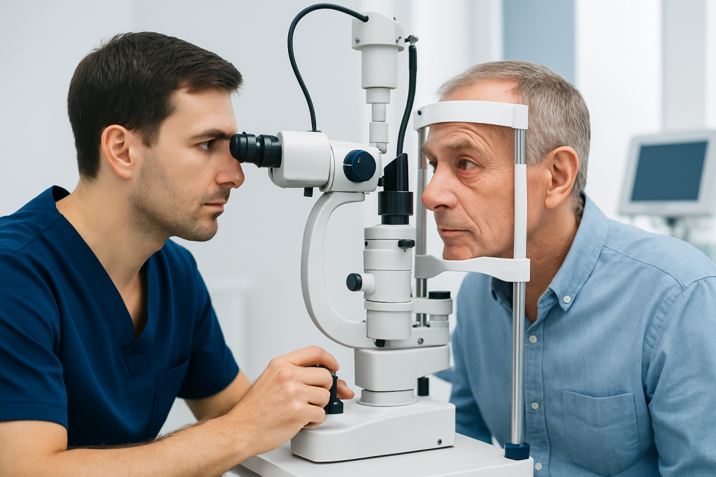 Symptoms — pterygium