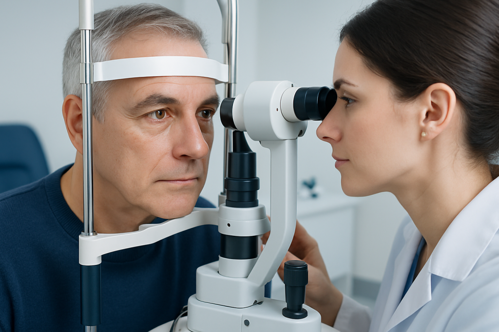 Symptoms — pinguecula