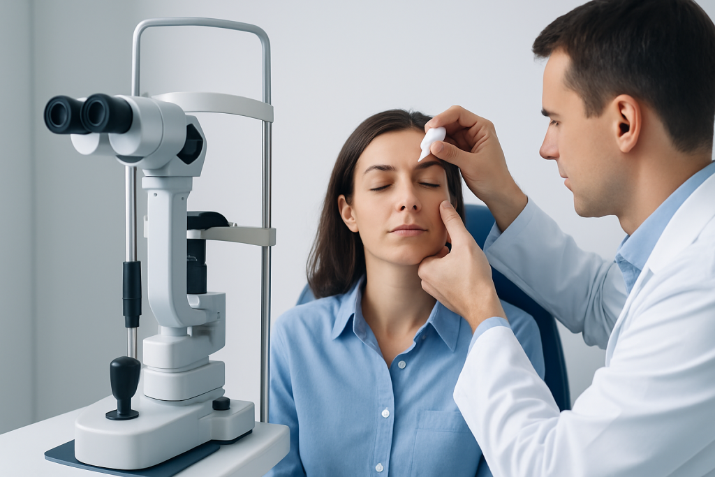 Symptoms — artificial tears for eye twitching