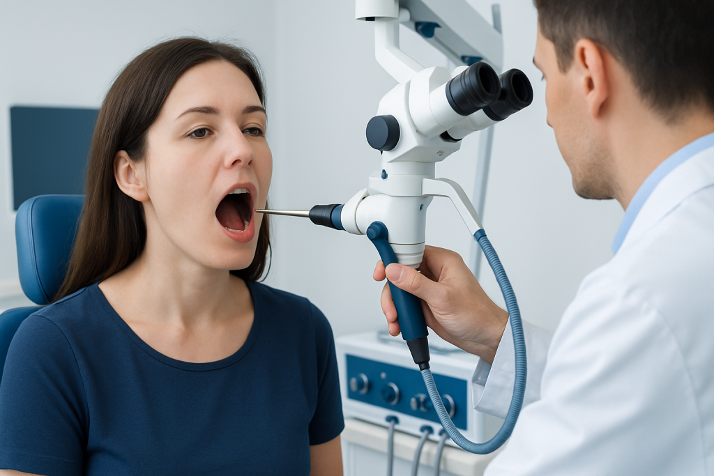 Symptoms — tonsil stone