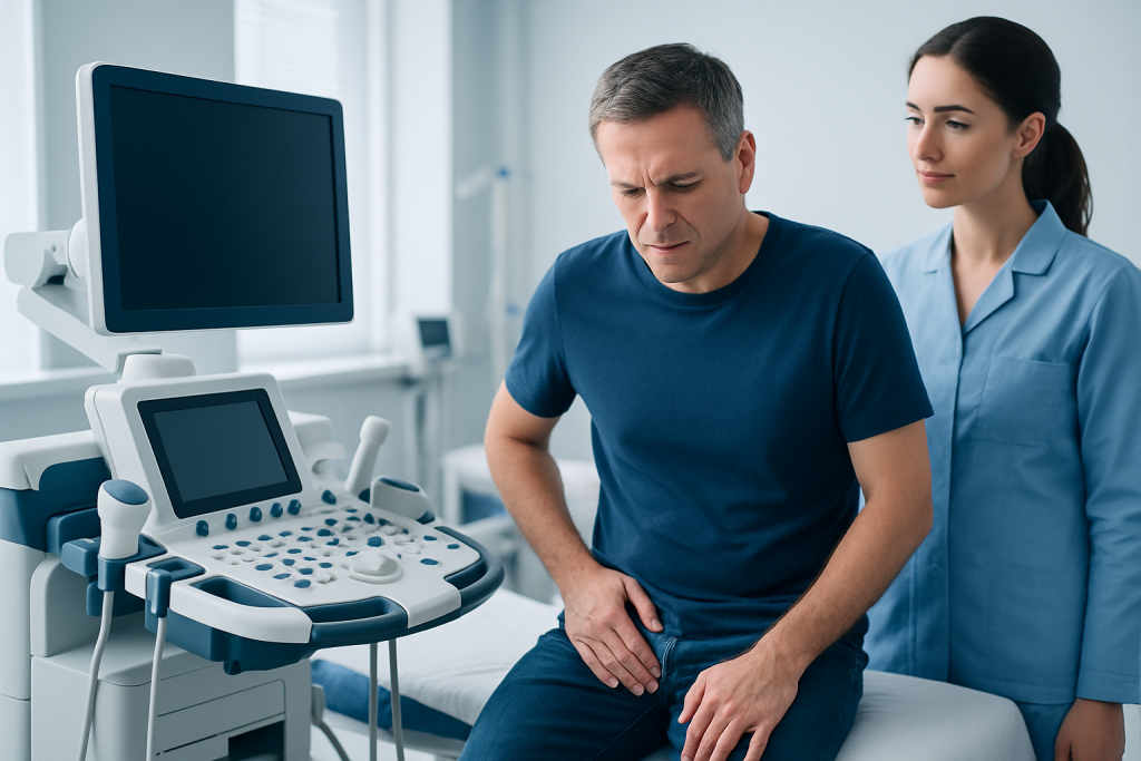 Symptoms — groin pain