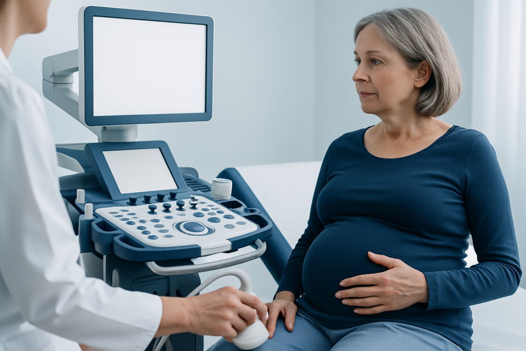 Symptoms — geriatric pregnancy