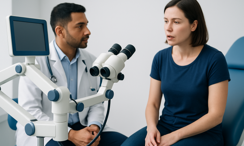 Symptoms — genital warts