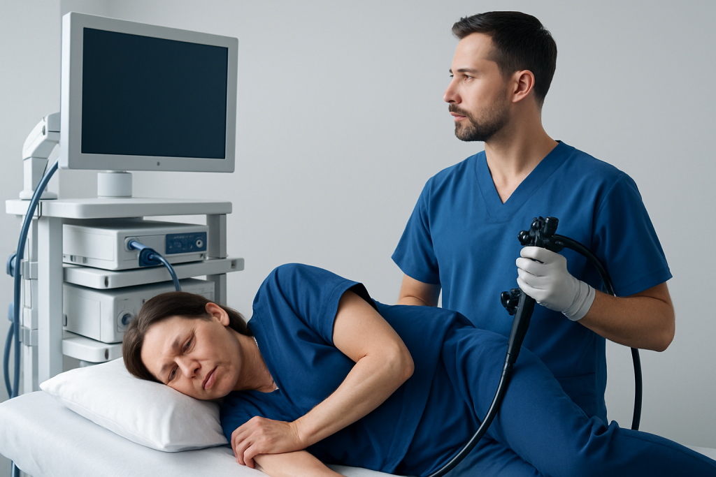 Symptoms — prolapsed anus