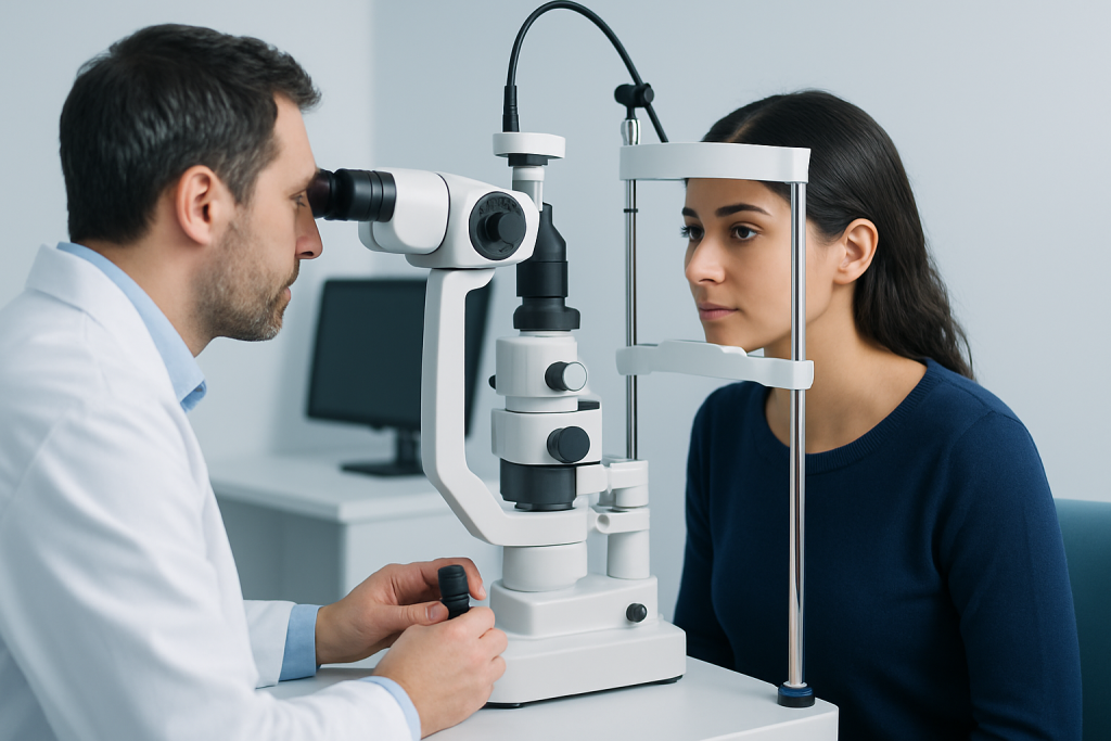 Symptoms — Ofloxacin eye drops