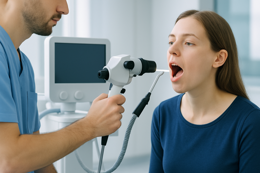 Symptoms — strep throat
