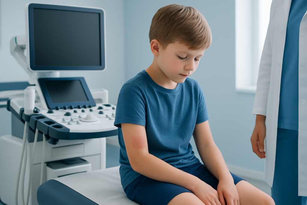 Symptoms — Pityriasis alba
