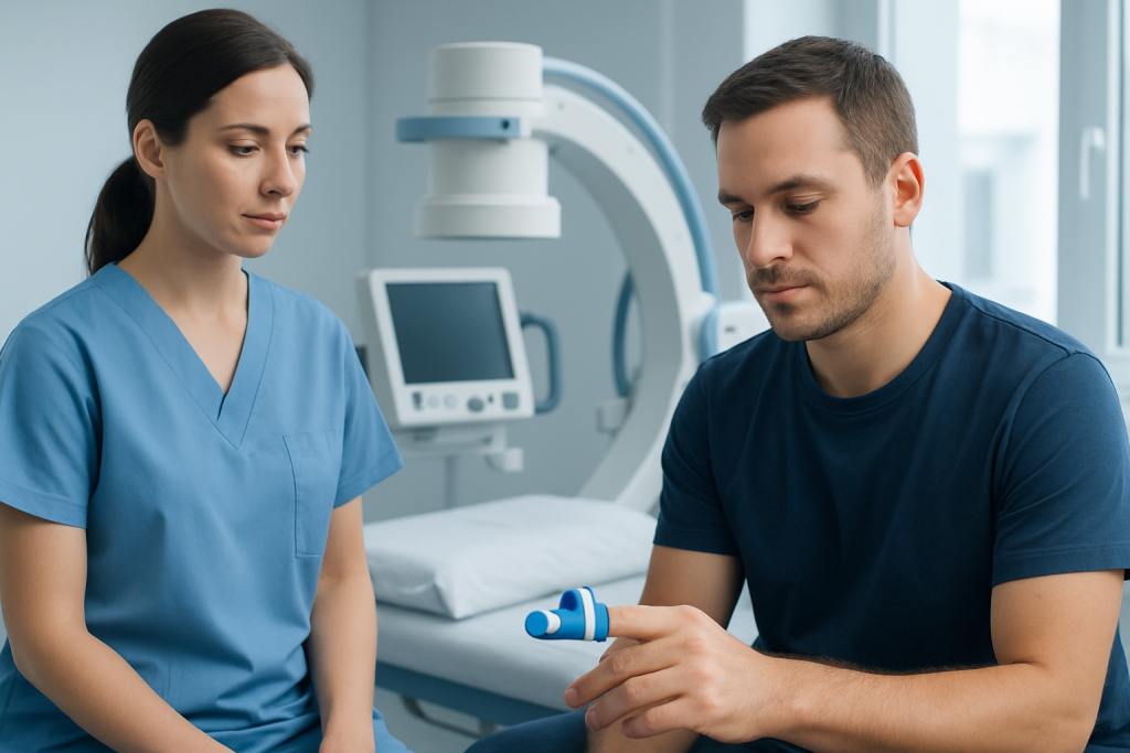 Symptoms — Finger splint