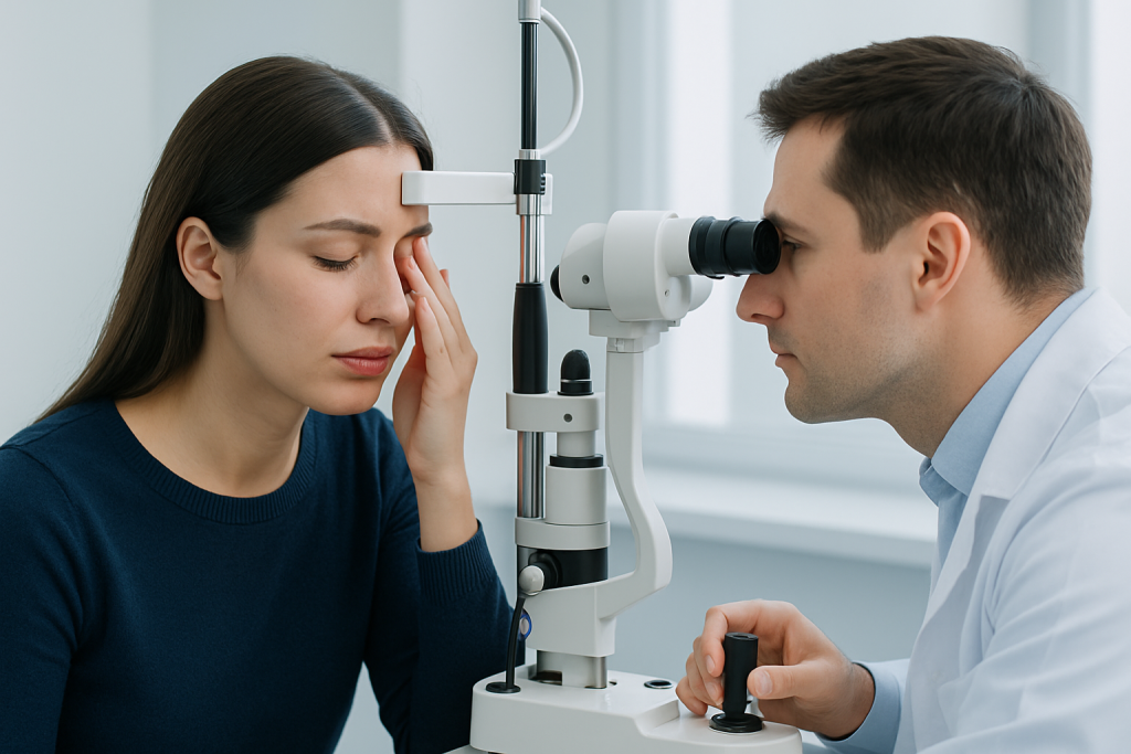 Symptoms — Allergy eye drops