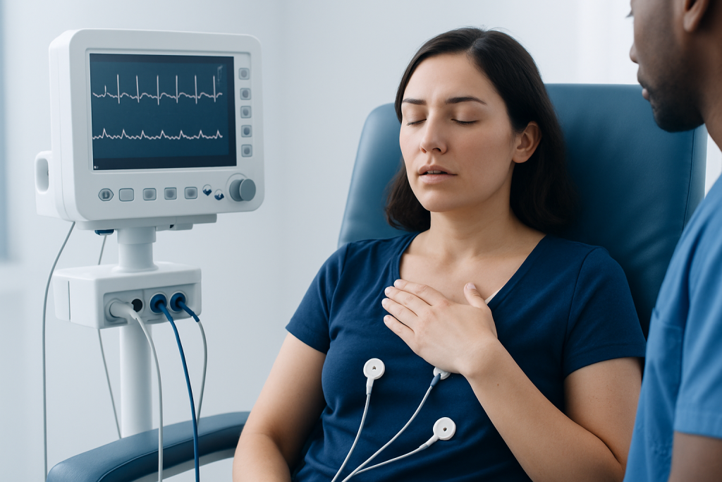 Symptoms — supraventricular tachycardia