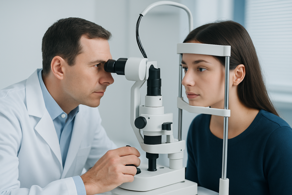 Symptoms — nearsighted myopic