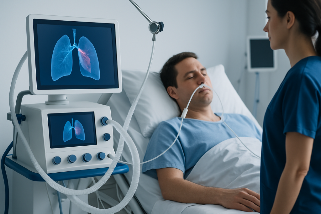 Symptoms — collapsed lung