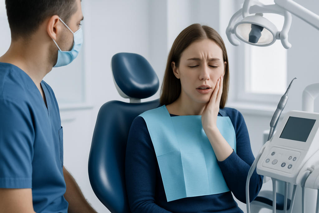 Symptoms — receding gums