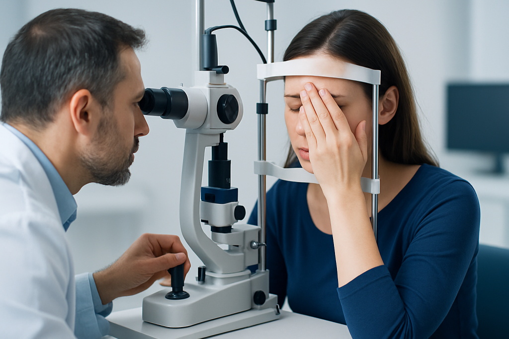 Symptoms — photophobia