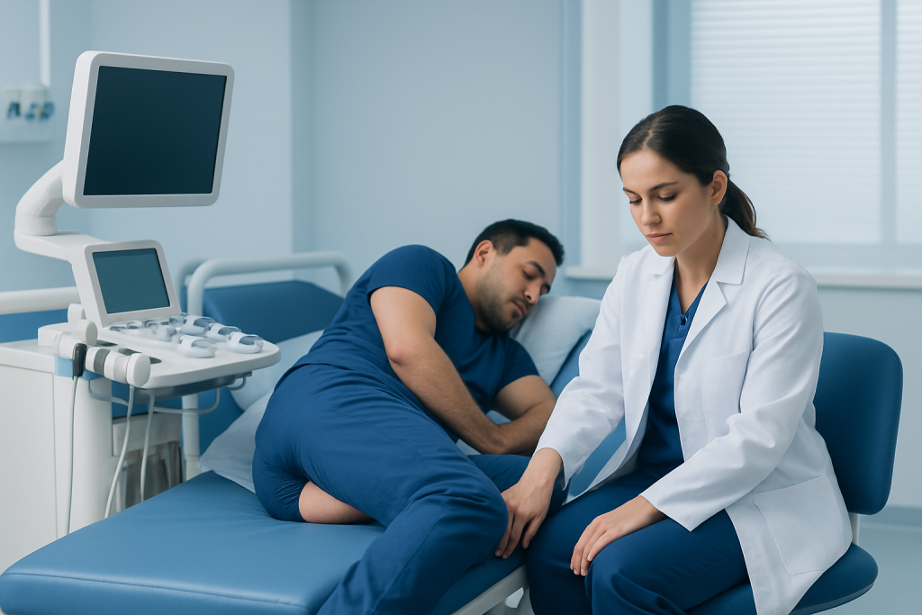 Symptoms — thrombosed hemorrhoid