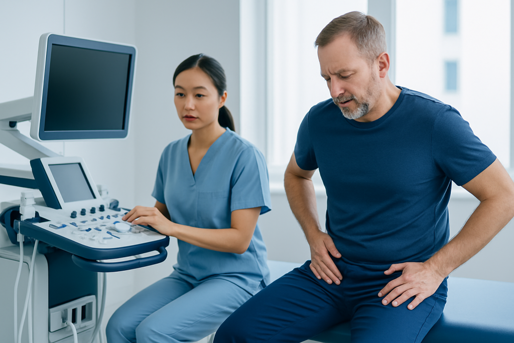Symptoms — hip bursitis