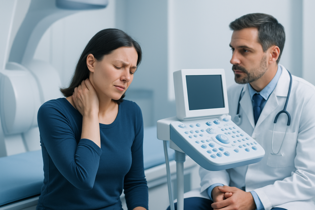 Symptoms — trapped neck nerves