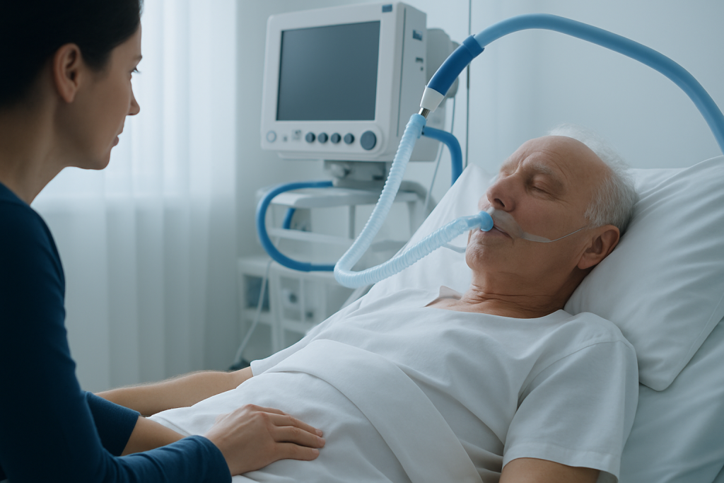 Symptoms — death rattle