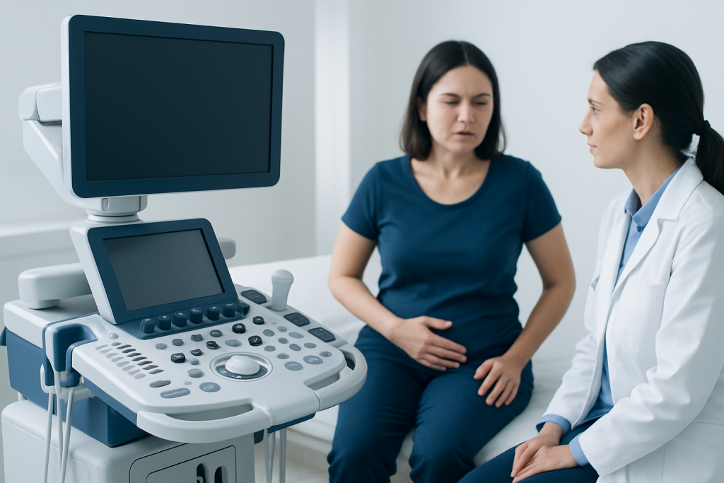 Symptoms — uterine fibroids