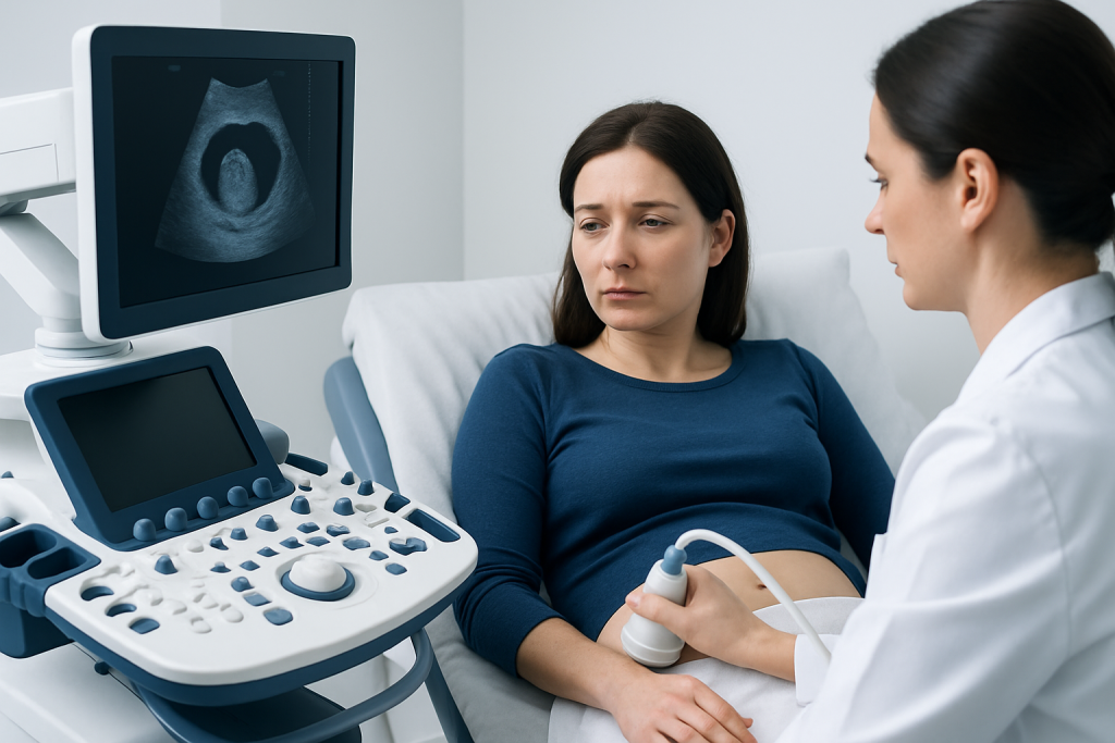Symptoms — blighted ovum