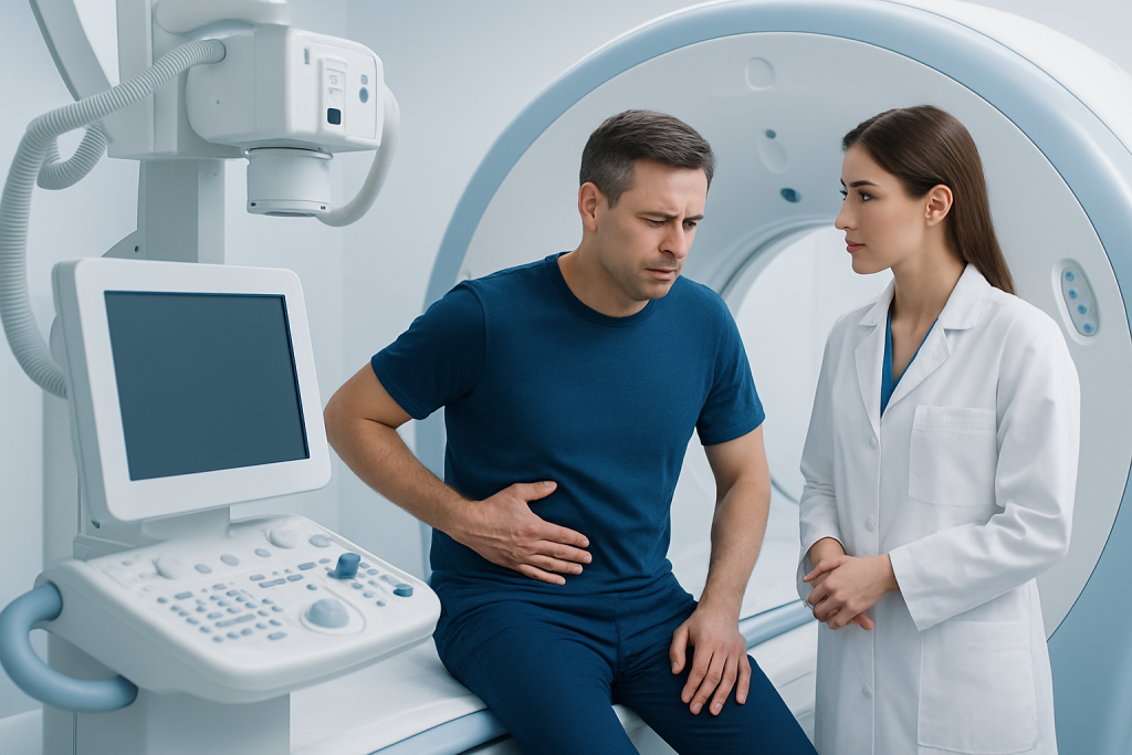 Symptoms — rib pain
