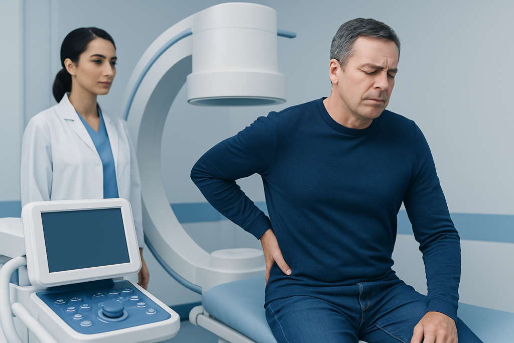 Symptoms — spinal pain