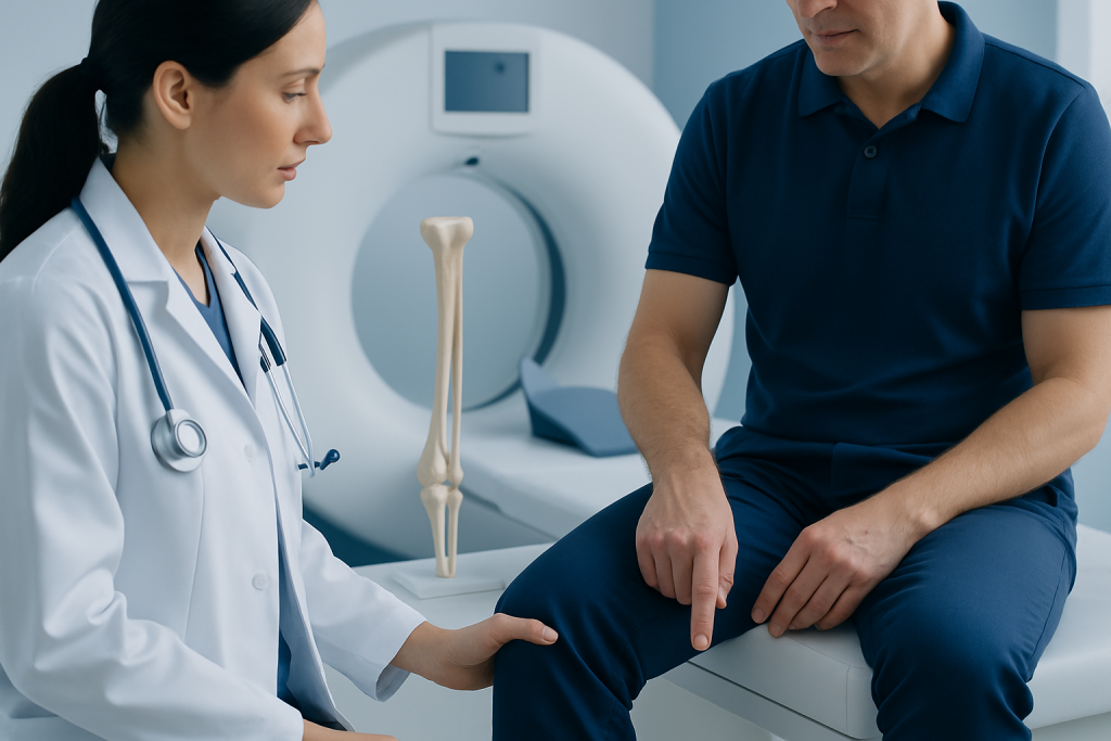 Symptoms — tibia and fibula