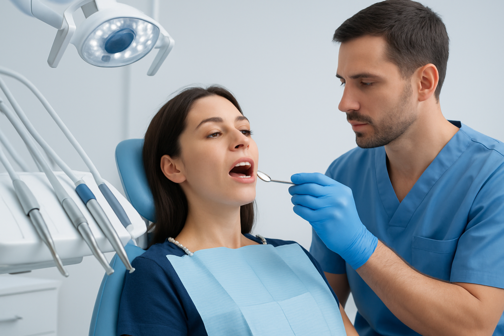 Symptoms — canine teeth
