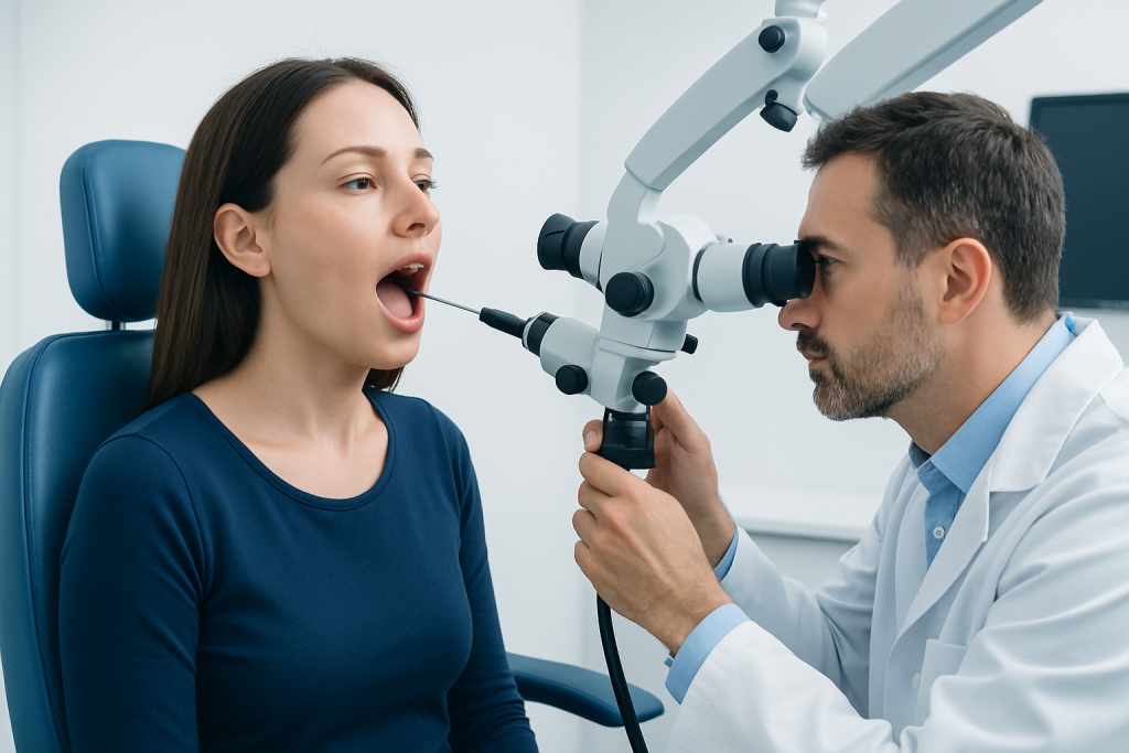 Symptoms — tonsil