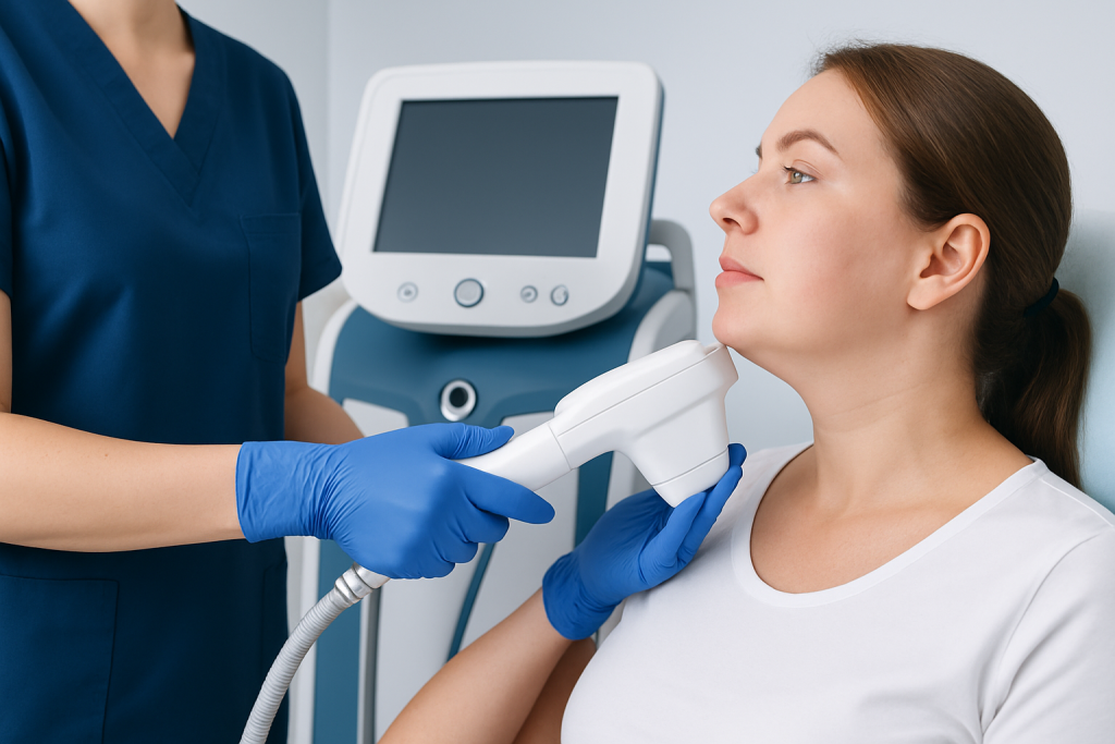 Symptoms — how to get rid of double chin
