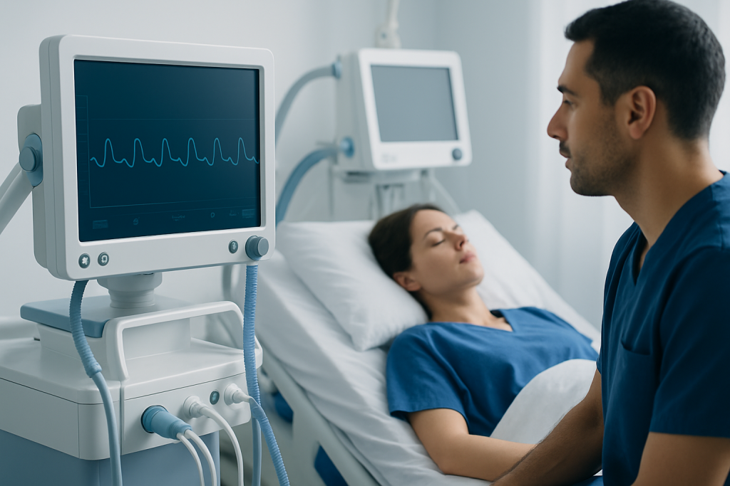 Symptoms — normal respiratory rate