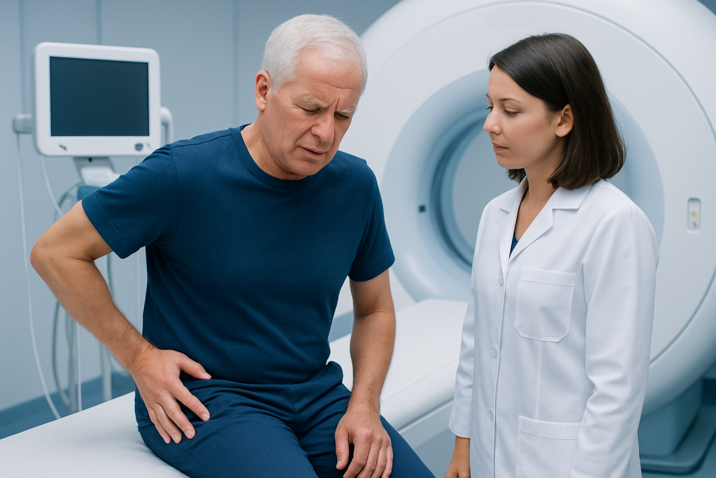 Symptoms — hip flexors