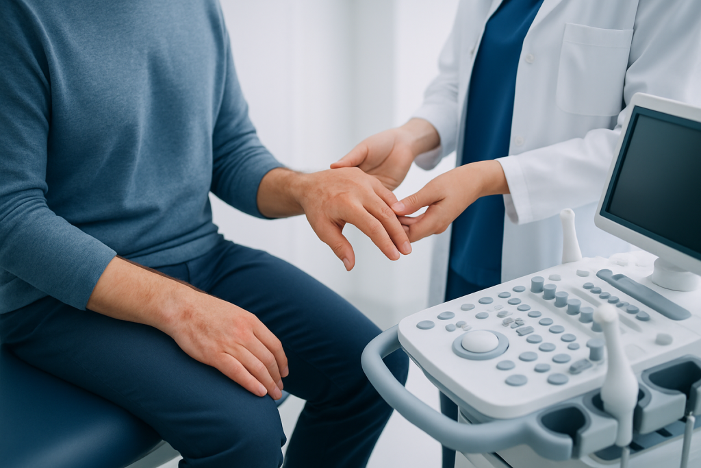 Symptoms — eczema and hand dermatitis