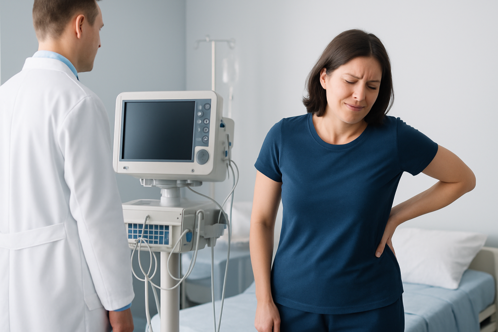 Symptoms — kidney pain location