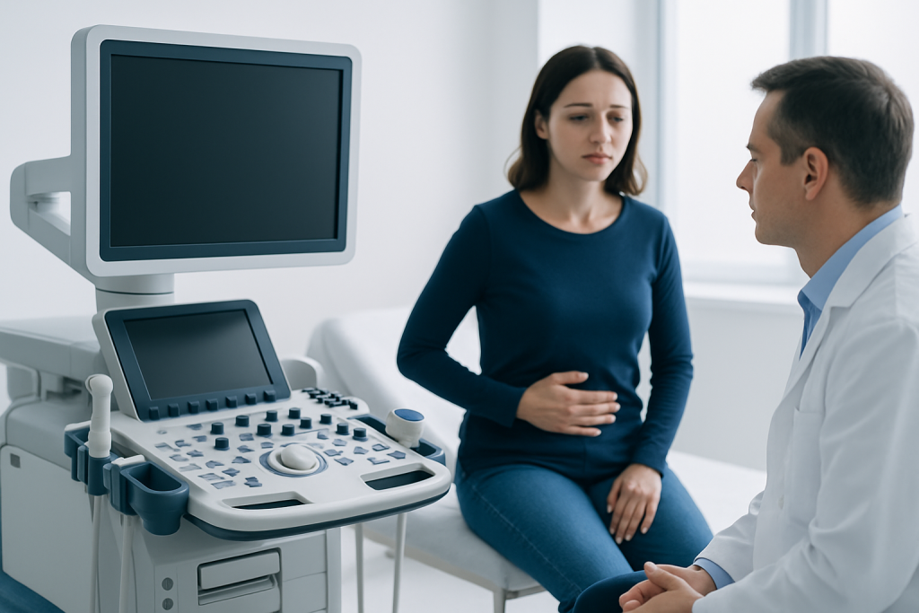 Symptoms — spotting before period