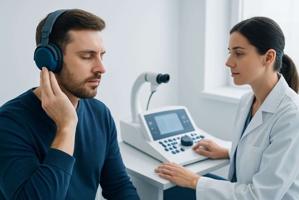 Symptoms — sensorineural hearing loss