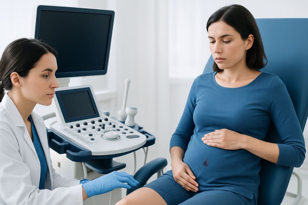 Symptoms — spotting during ovulation
